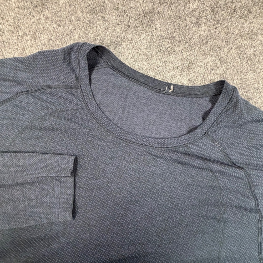 Lululemon Metal Vent Tech Long Sleeve Shirt Mens XXL Gray Heather 0969